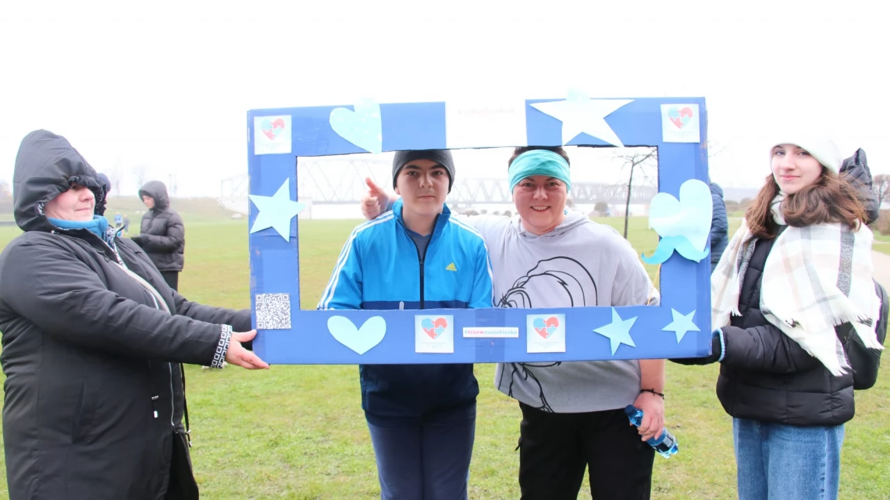Tczew - Parkrun na niebiesko