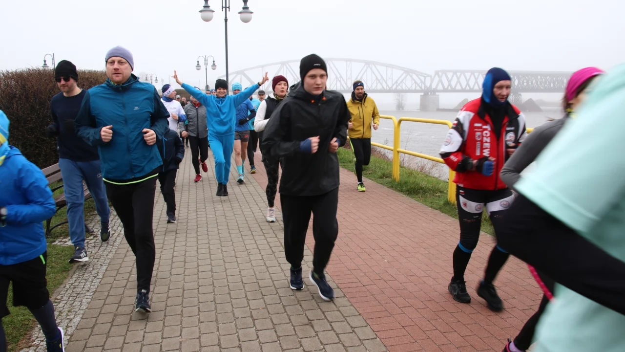 Tczew - Parkrun na niebiesko