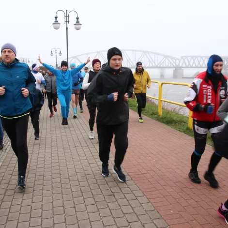 Tczew - Parkrun na niebiesko