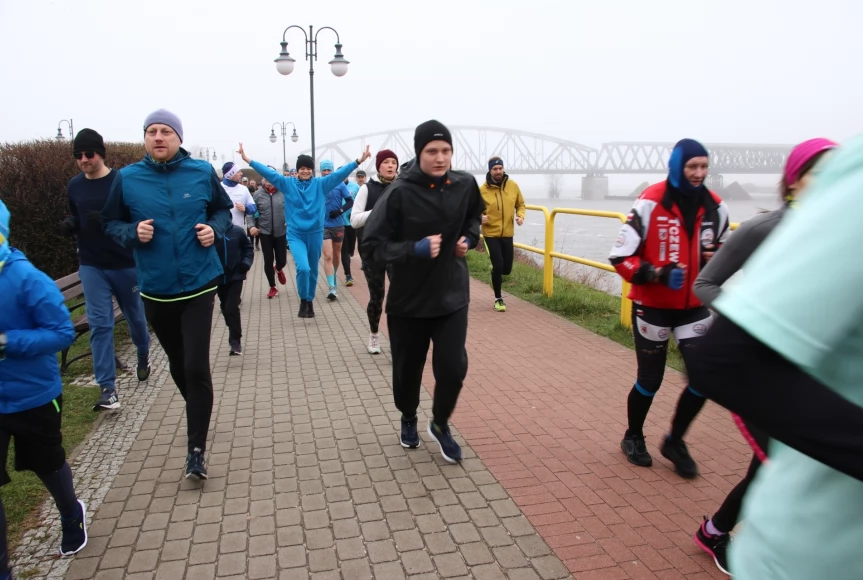 Tczew - Parkrun na niebiesko