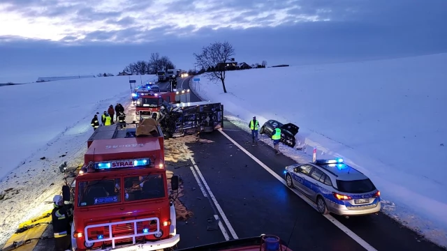 Tczew - Tragedia na dk 91. Dwie osoby zginęły w wypadku