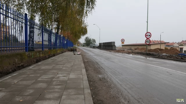 Tczew - Nowe chodniki nad Wisłą [FOTO] [bez komentarza]