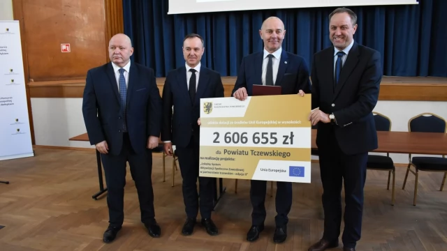 Tczew - Powiat Tczewski tysięcznym beneficjentem środków EFS