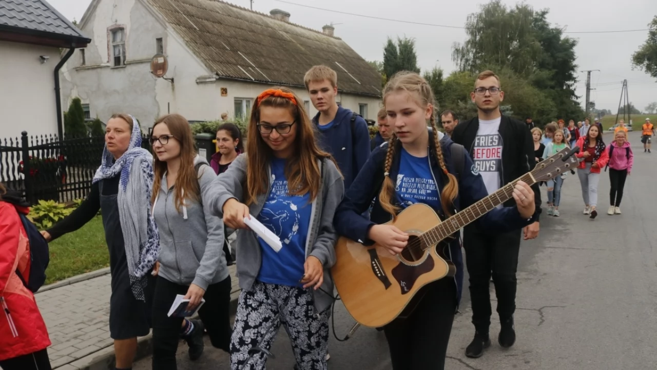 Tczew - Tczewianie na odpuście w Piasecznie