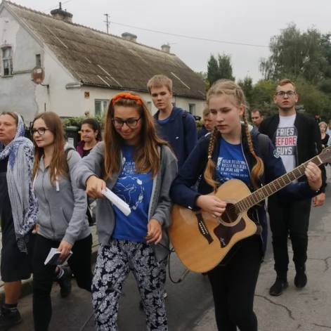 Tczew - Tczewianie na odpuście w Piasecznie
