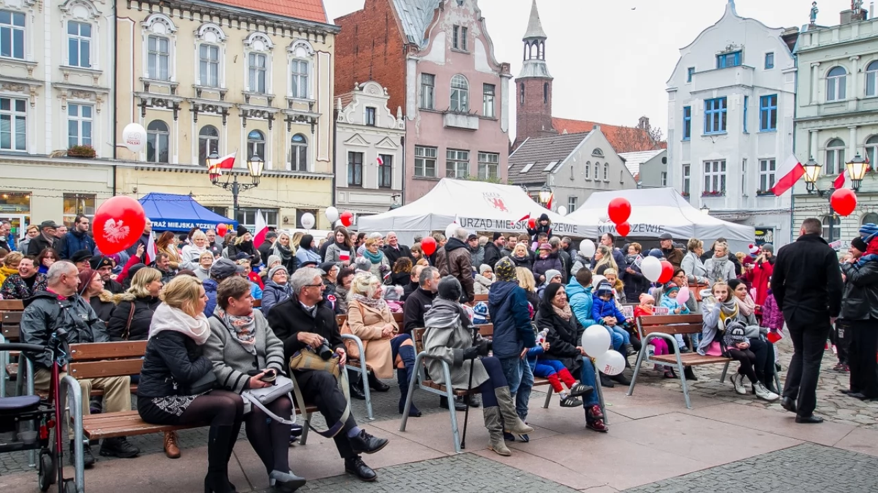 Tczew - Tczew świętował niepodległość. Patriotycznie i na wesoło