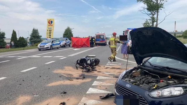 Tczew - Poważny wypadek w Gniewie. Droga krajowa 91 zablokowana [AKTUALIZACJA]