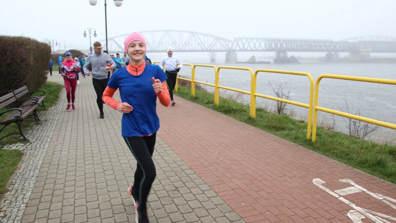 Tczew - Parkrun na niebiesko