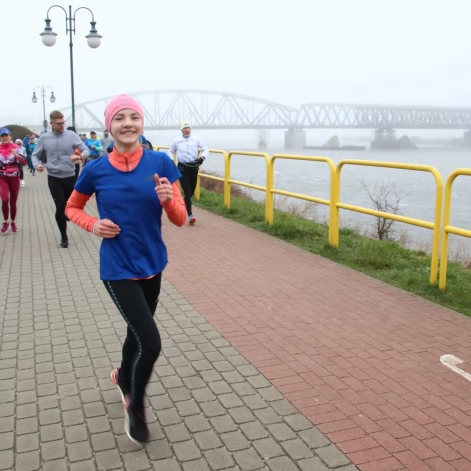 Tczew - Parkrun na niebiesko