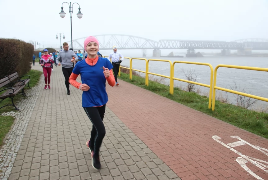 Tczew - Parkrun na niebiesko