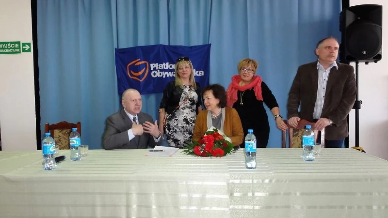 Hanna Zych-Cisoń z wizytą w Tczewie