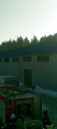 Pożar w Zabagnie gasiło 13 jednostek straży
