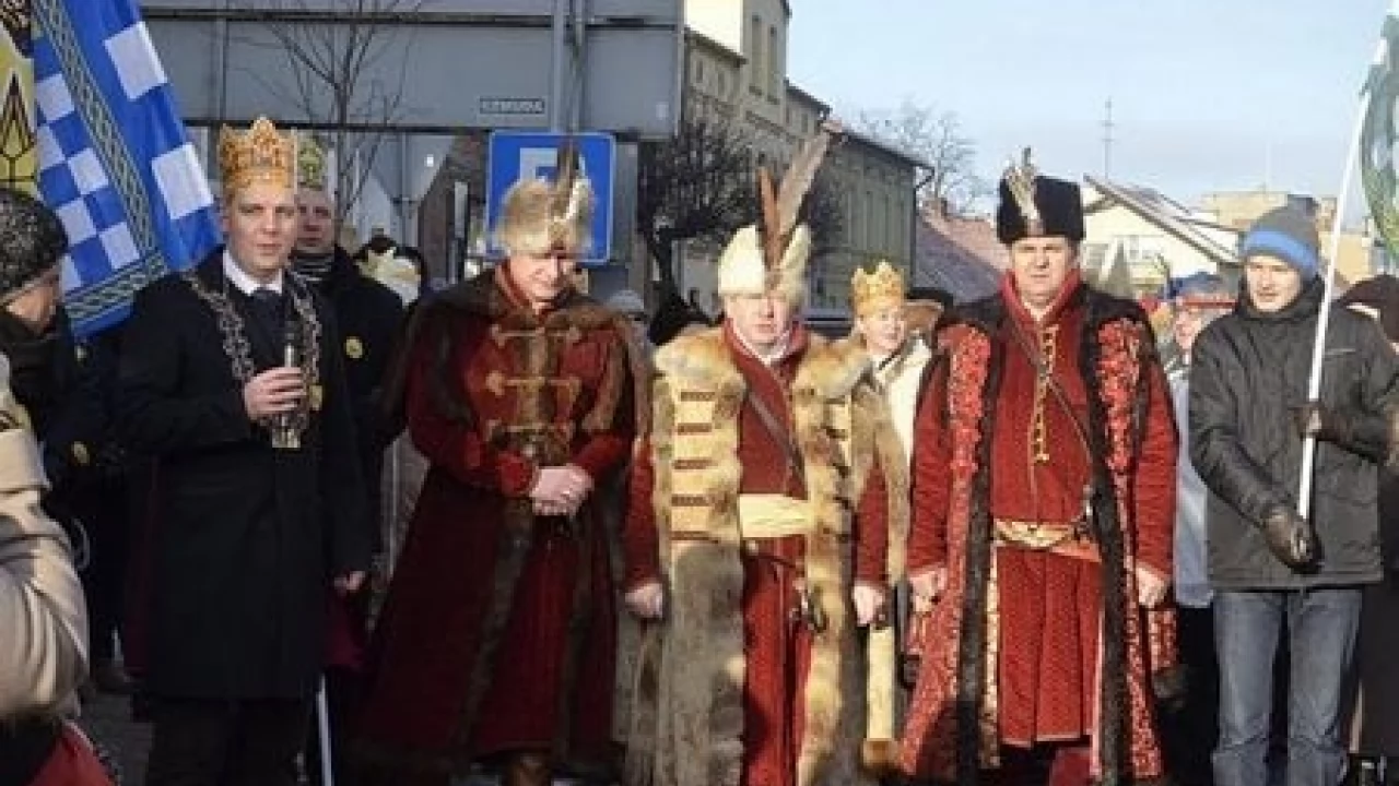 Orszak Trzech Króli pierwszy raz w Pelplinie