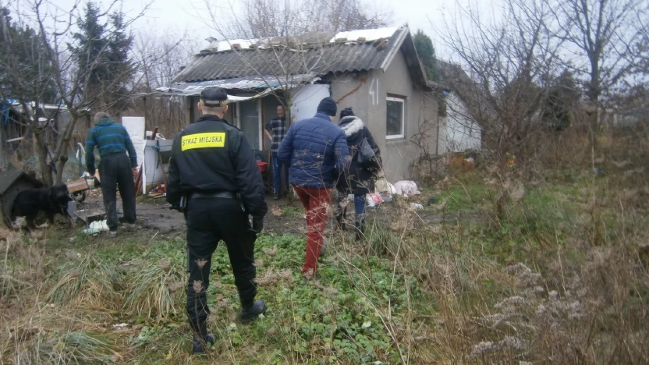 21 osób mimo mrozów śpi w altankach. Żadna nie zdecydowała się na schronisko