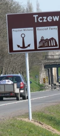 Teraz od wjazdu do Tczewa obowiązuje ograniczenie do 50-ciu