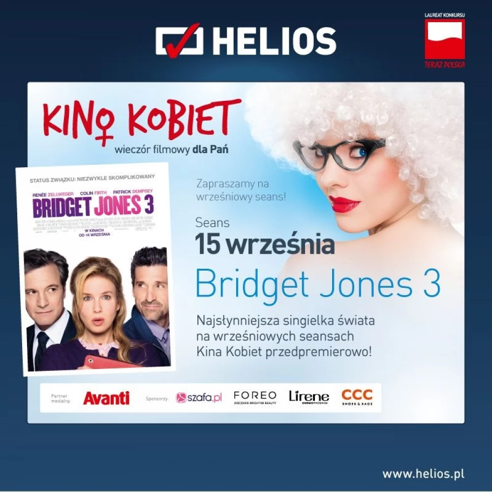 Bridget Jones 3 w Kinie Kobiet