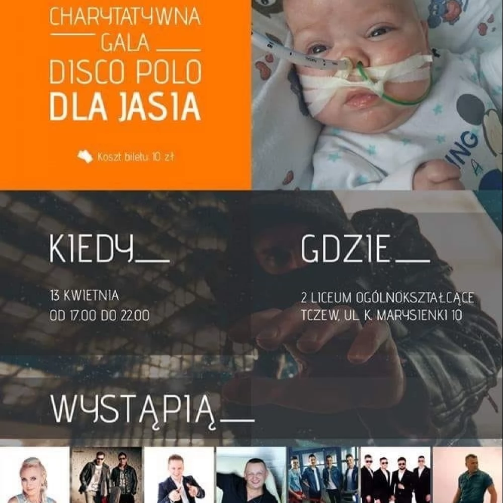 Charytatywna gala disco polo dla Jasia. Uzbierajmy pół miliona euro!