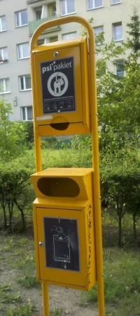 Psi pakiet, pojemnik na psie nieczystości