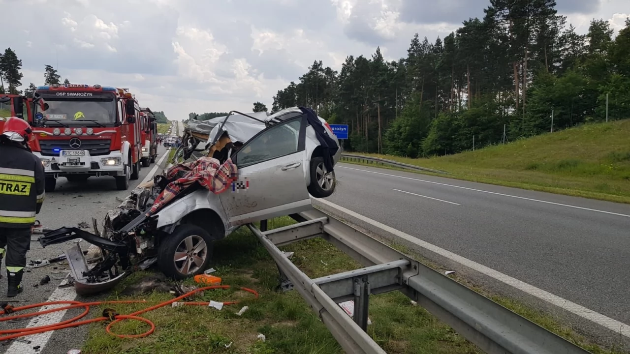 Śmiertelny wypadek na A1. Autostrada zablokowana [AKTUALIZACJA]