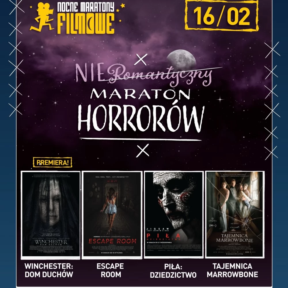 Nieromantyczny Maraton Horrorów w kinach Helios!