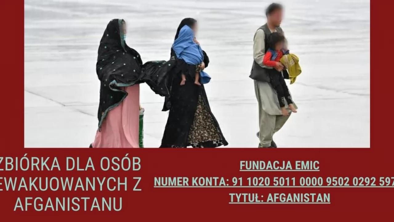 Tczewska pomoc dla osób ewakuowanych z Afganistanu
