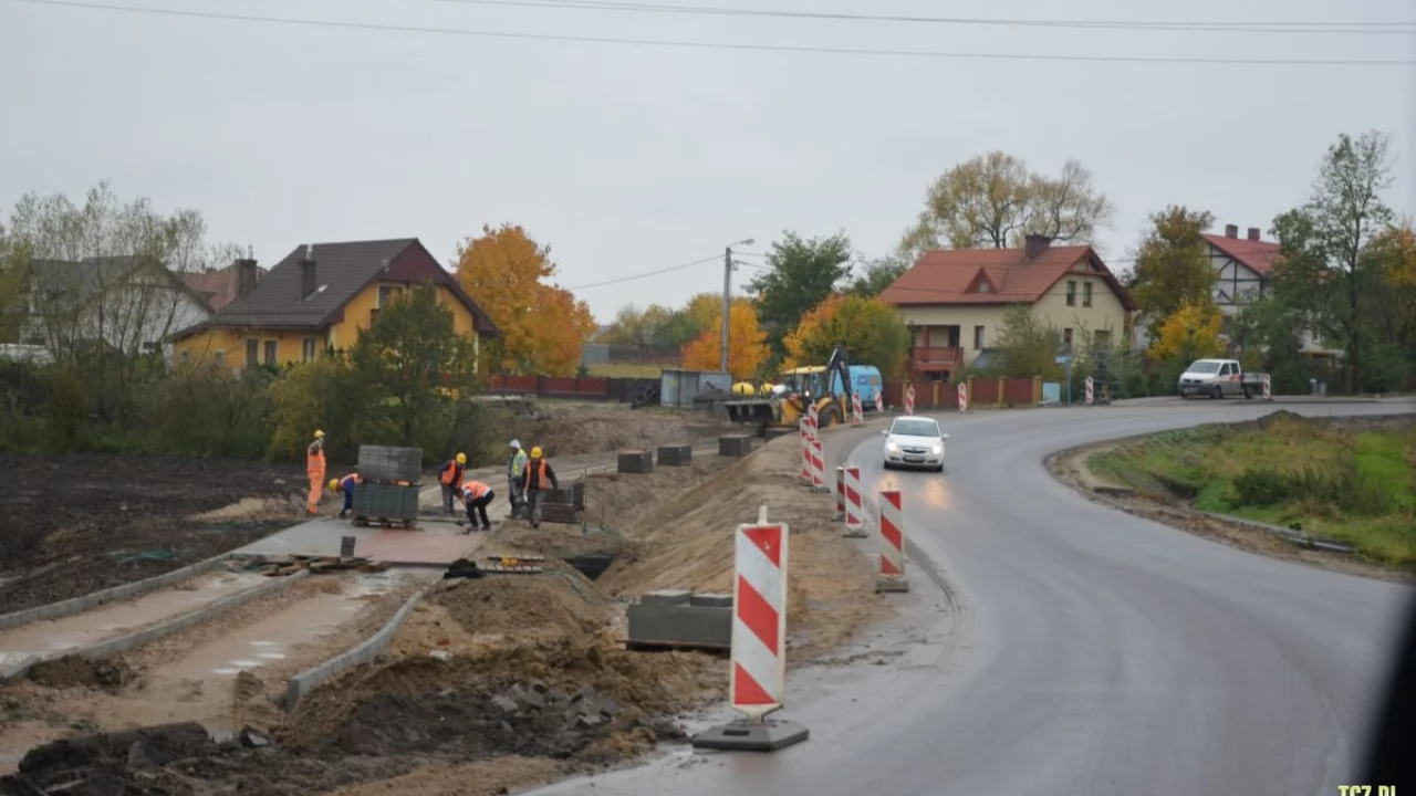 Remont dojazdówki do Tczewa na finiszu