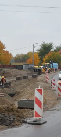 Remont dojazdówki do Tczewa
