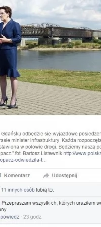 Na profilu SKOM pojawiły się przeprosiny radnego