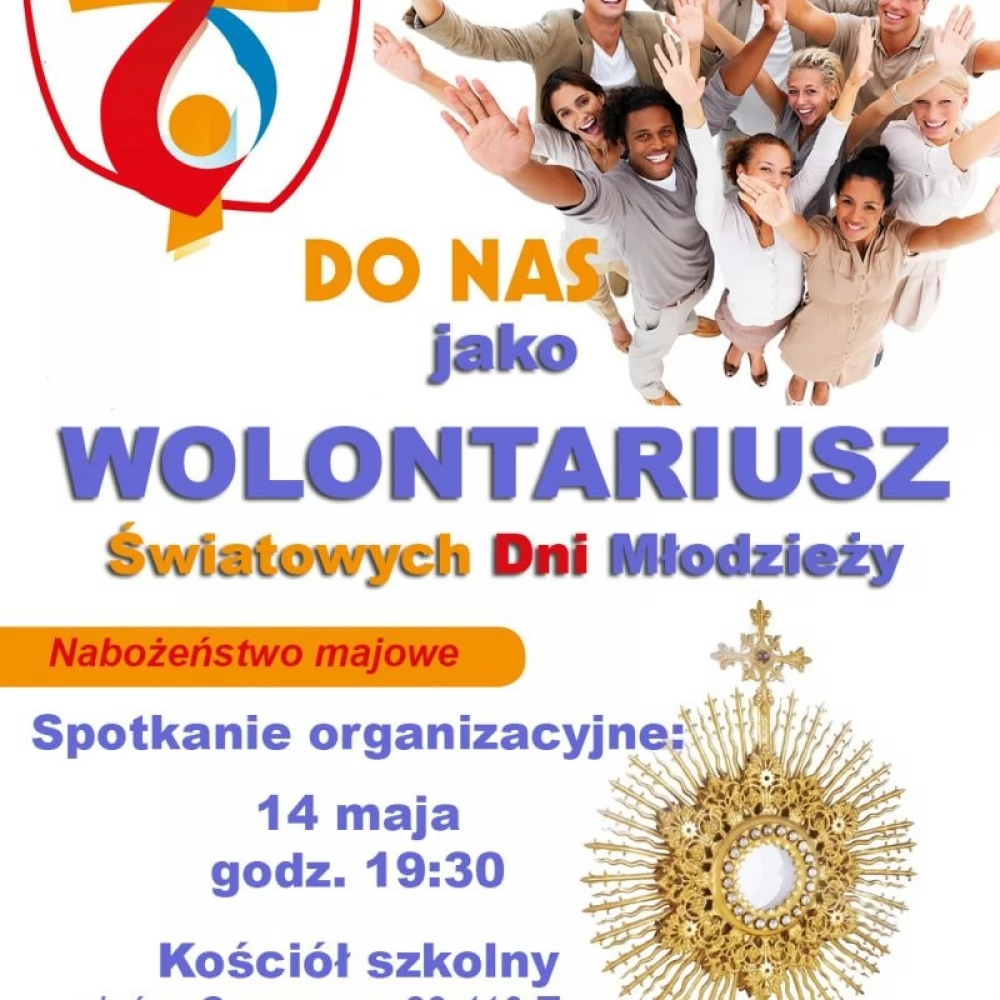  Światowe Dni Młodzieży w Krakowie. Wolontariusze poszukiwani