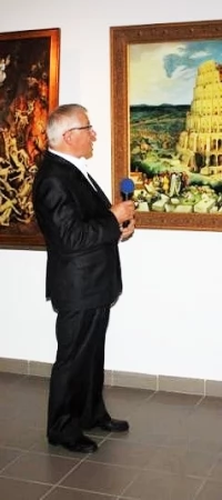 Henryk Kudzio na wystawie
