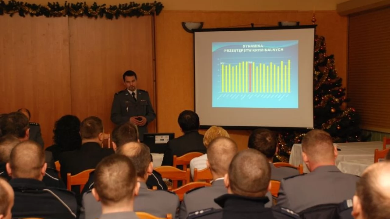 Policjanci podsumowali ostatni rok. Wykrywalność - 70 procent