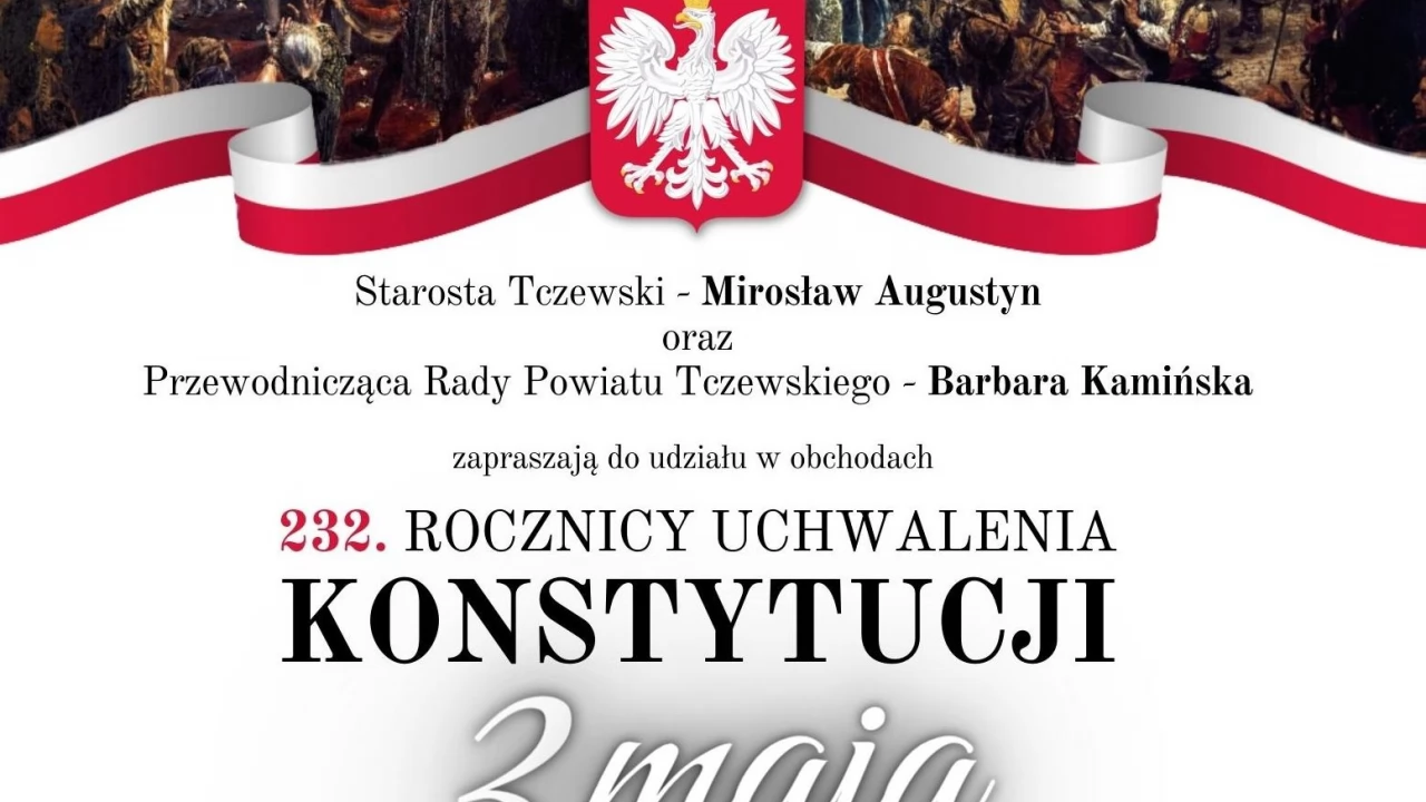 232. rocznica uchwalenia Konstytucji 3 Maja