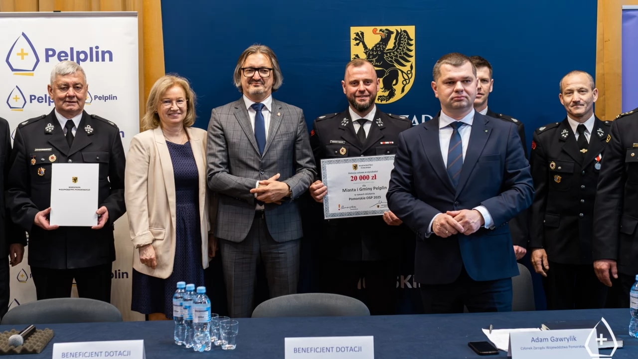 1,1 mln zł dla OSP z Pomorza