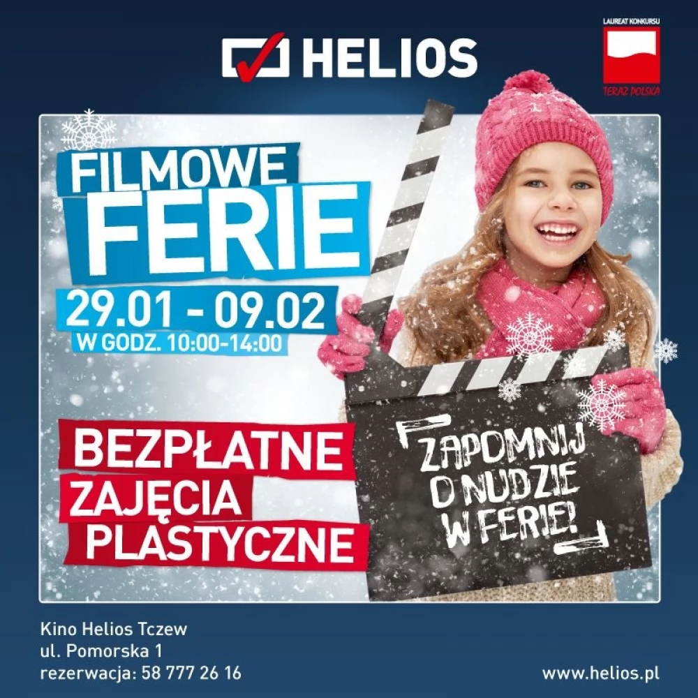Filmowe Ferie - zapomnij o nudzie!