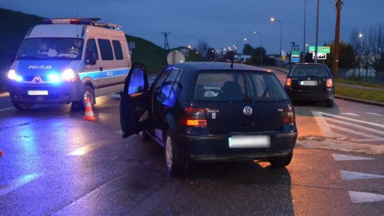 Wypadek na Malinowskiej. Kierowca Passata nie ustąpił pierwszeństwa przejazdu
