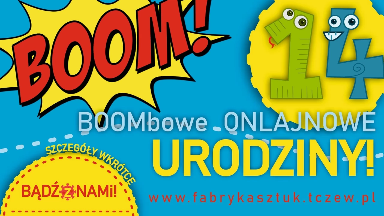 14 urodziny Fabryki Sztuk - z powodu pandemii online