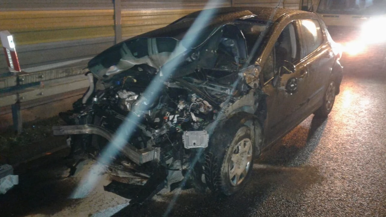 Uwaga na drogach! Wypadek na A1