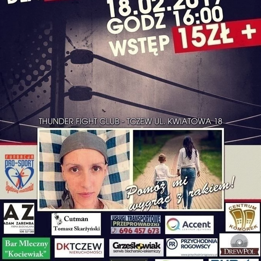 Charytatywna Gala Sportów Walki dla Karoliny. Przyjdź i pomóż!