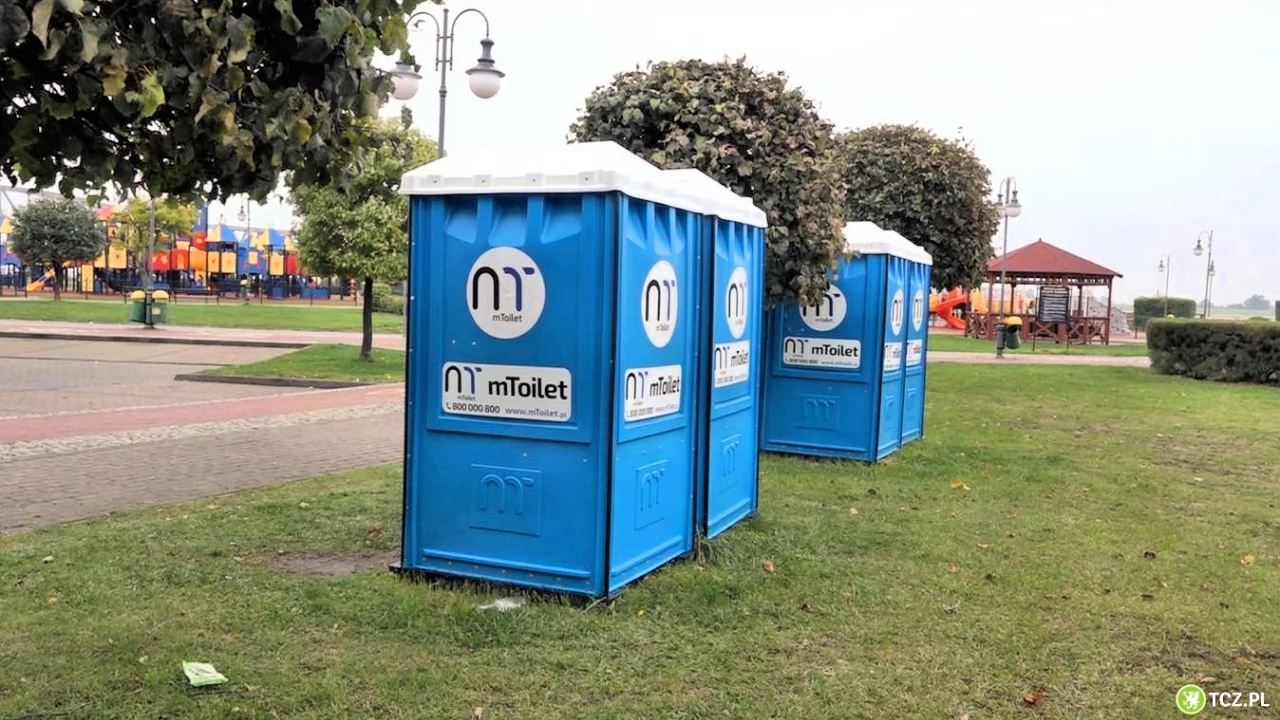 W kilku punktach miasta pojawią się przenośne toalety