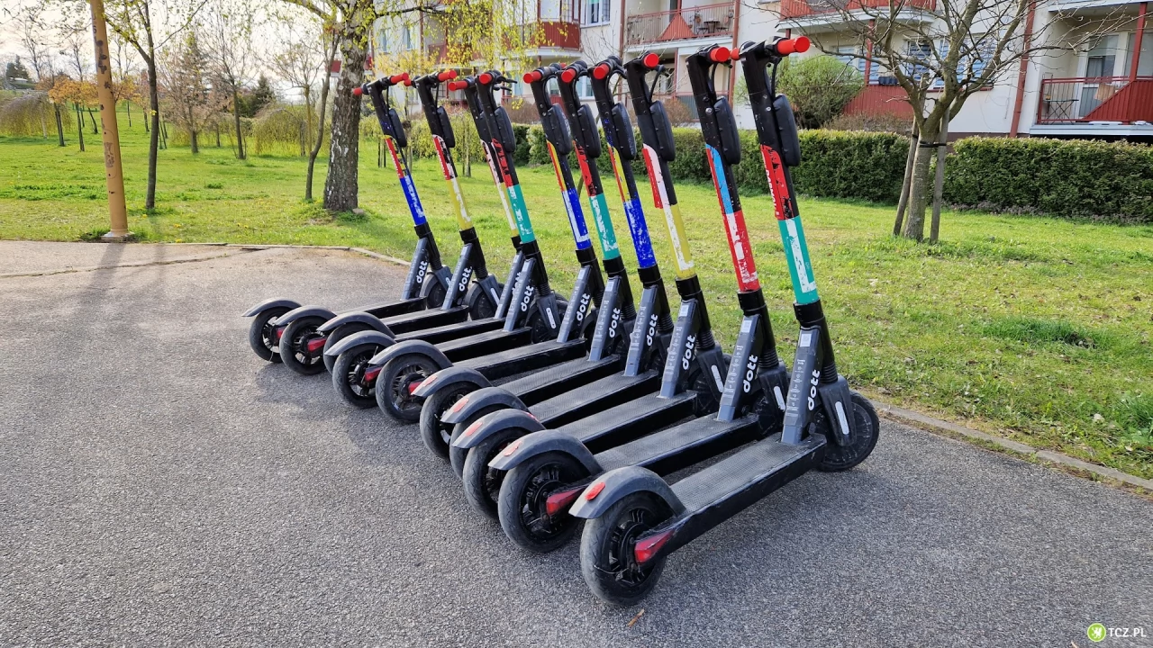 Dott - nowy operator hulajnóg w Tczewie