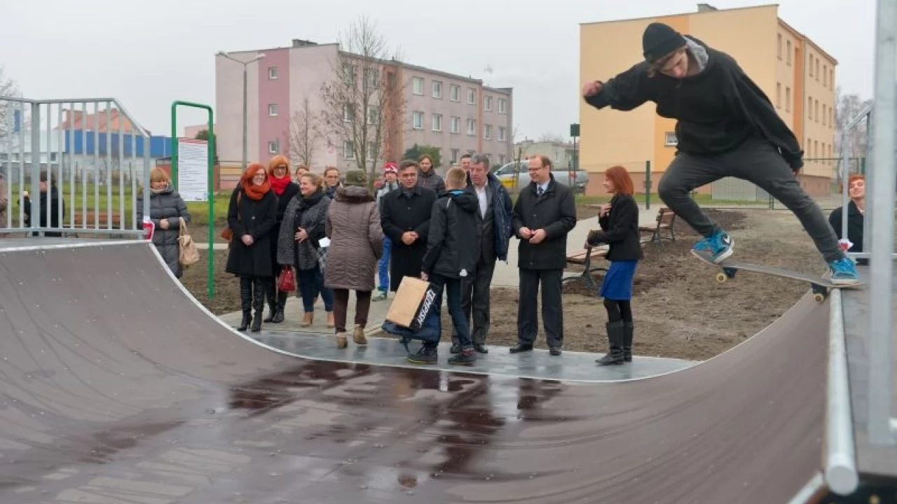 Spełnili marzenia młodych ludzi - wybudowali skatepark
