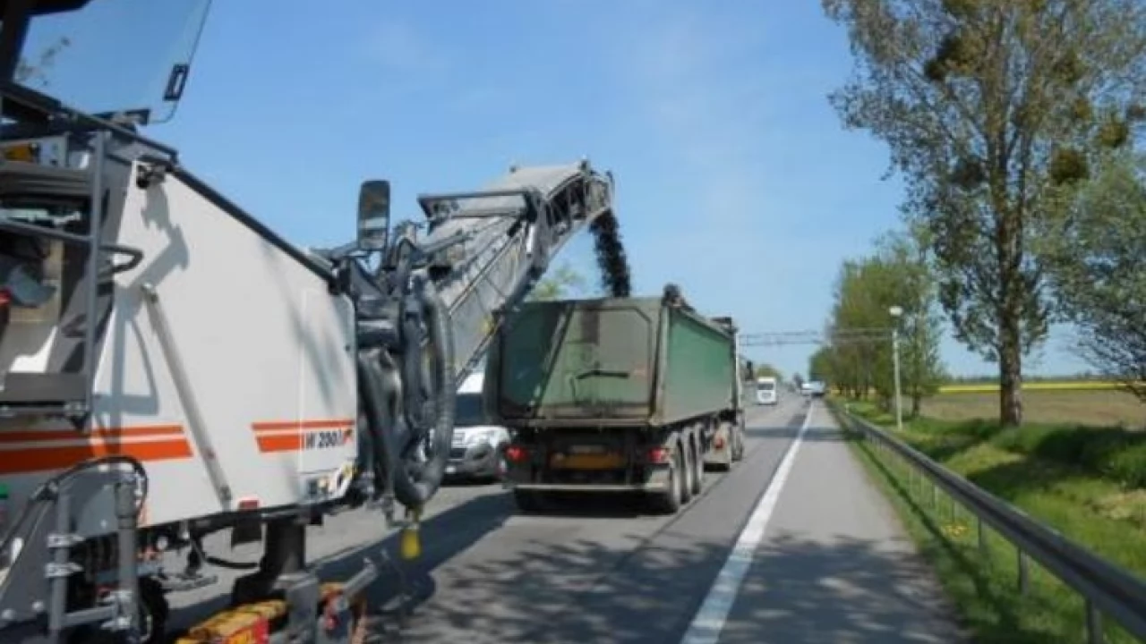 Remont nawierzchni drogi krajowej nr 91. Sprawdź, gdzie utrudnienia