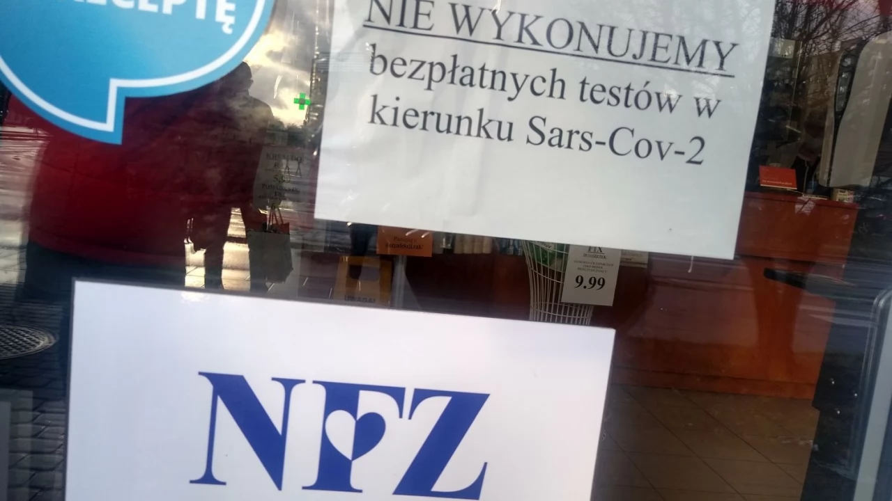 Tylko trzy apteki z Pomorza wykonują bezpłatne testy na COVID-19