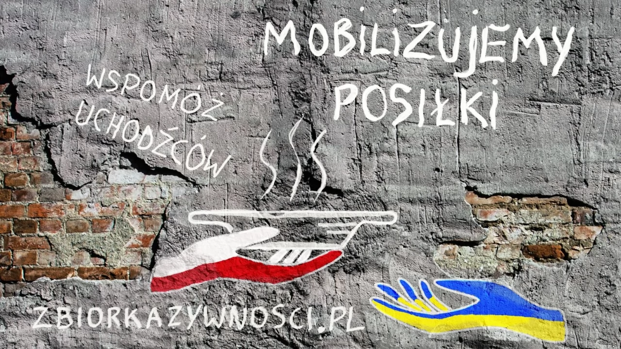 Mobilizujemy posiłki - zbiórka żywności online dla uchodźców z Ukrainy