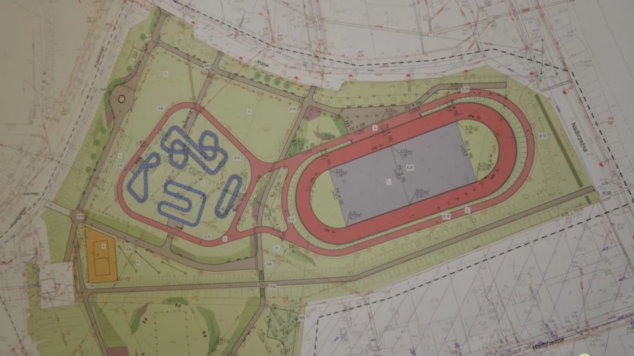 Plan zagospodarowania niecki
