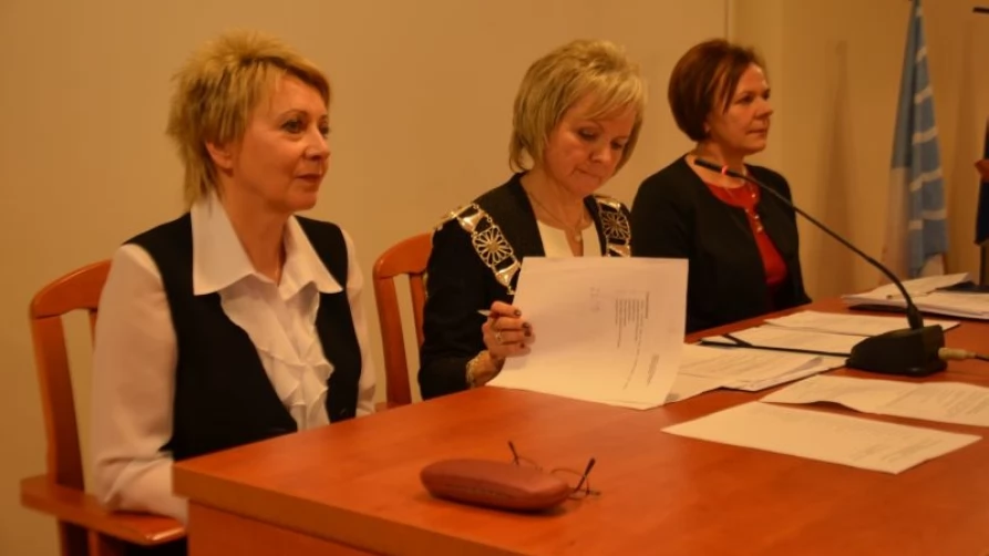 Od lewej Jolanta Jank, Barbara Kamińska i Alicja Gajewska