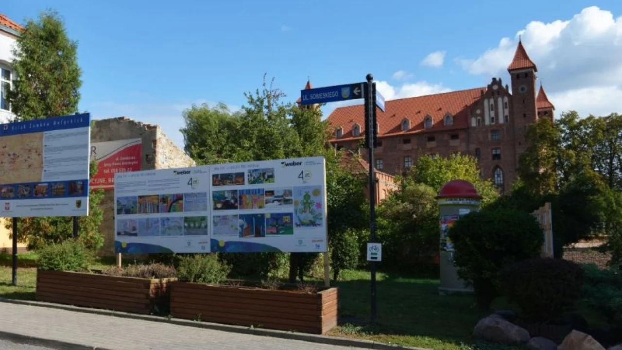 Miasto z przyszłości w centrum Gniewu