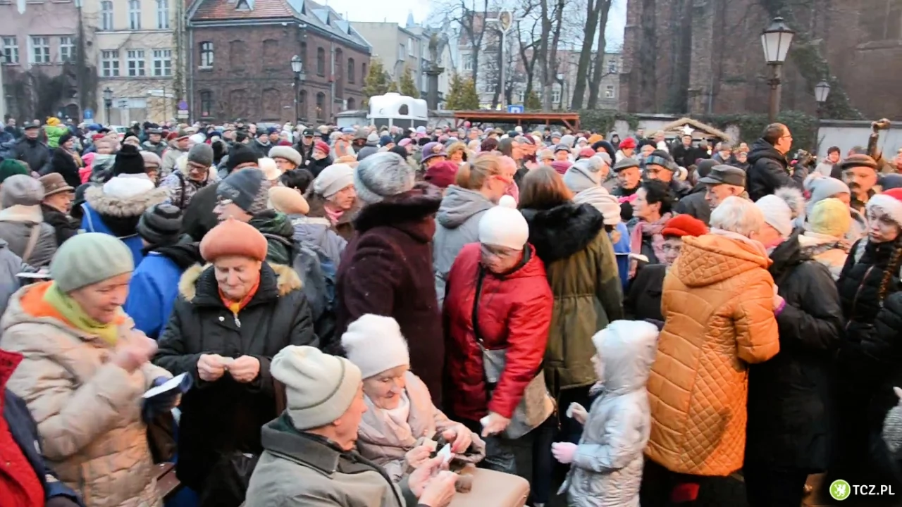 Tczewianie połamali się opłatkiem