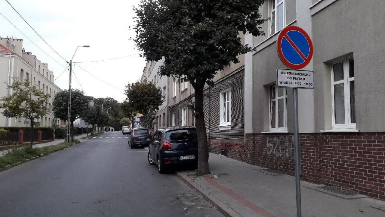 Na ulicy Paderewskiego zmieniono oznakowanie