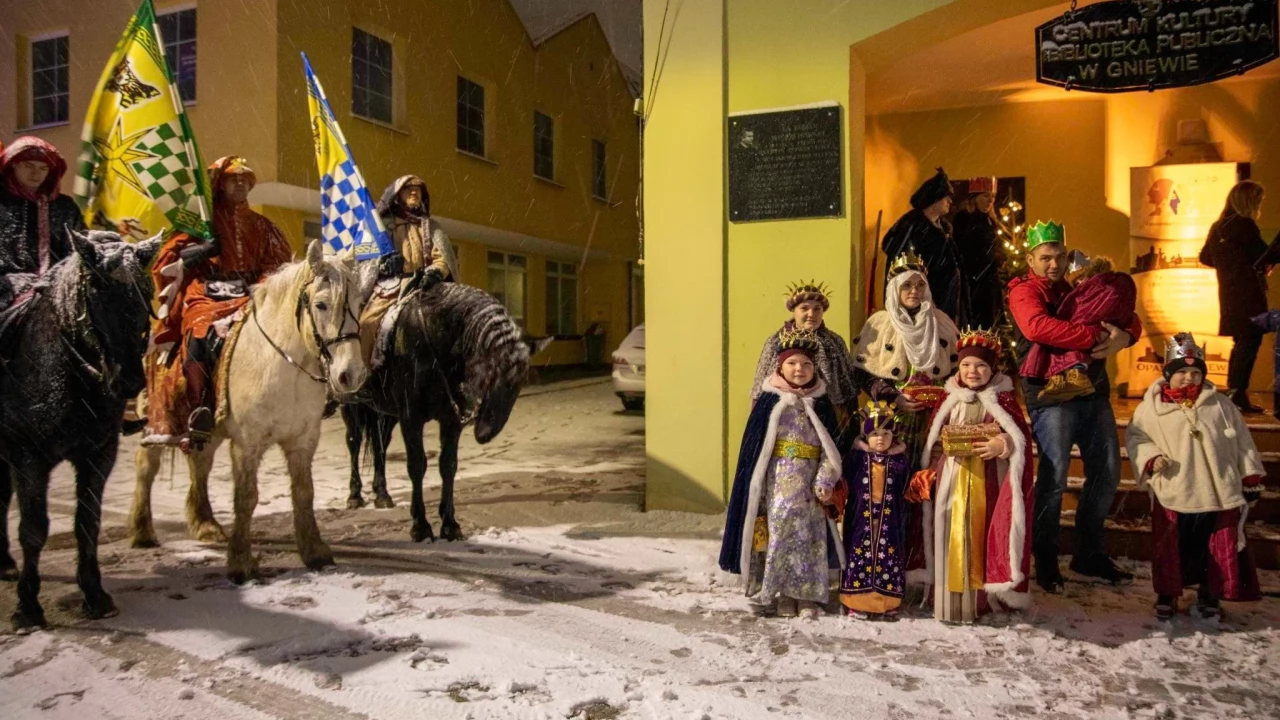 Barwny Orszak Trzech Króli w Gniewie